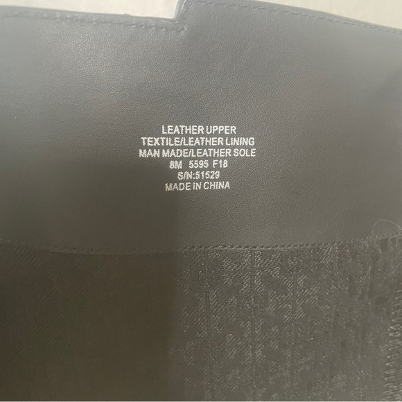 Tory Burch boots black leather knee high zip up boots tall boots fall boots - Picture 12 of 16